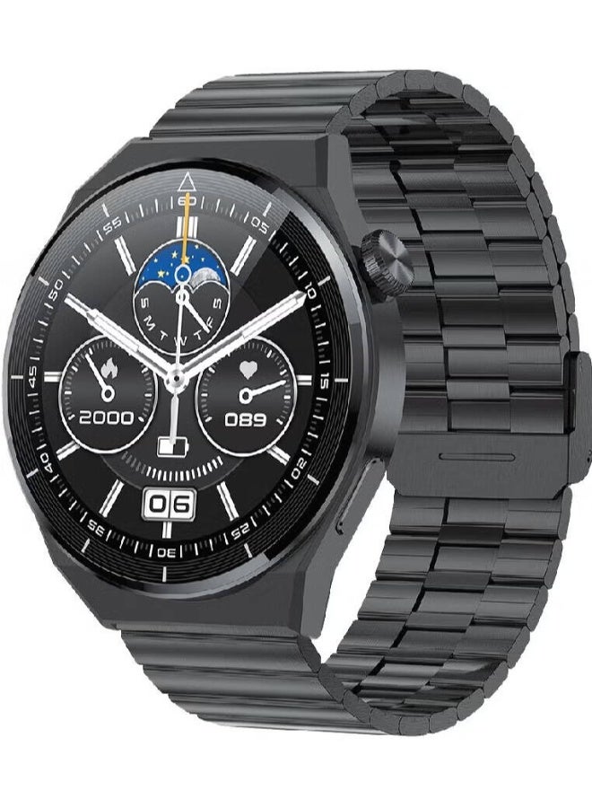 Levore Smart Watch, 1.5" Full Screen, Wireless call & Map Navigation, Blood Pressure & Heart Rate, Ringtones Personalize, IP68 Water Proof, Sports Data Recording | LWS 523 - Image 2